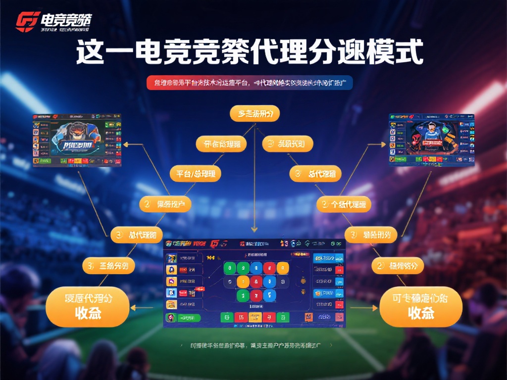 所谓电竞竞猜代理分润模式，简单来说，是指代理商通过