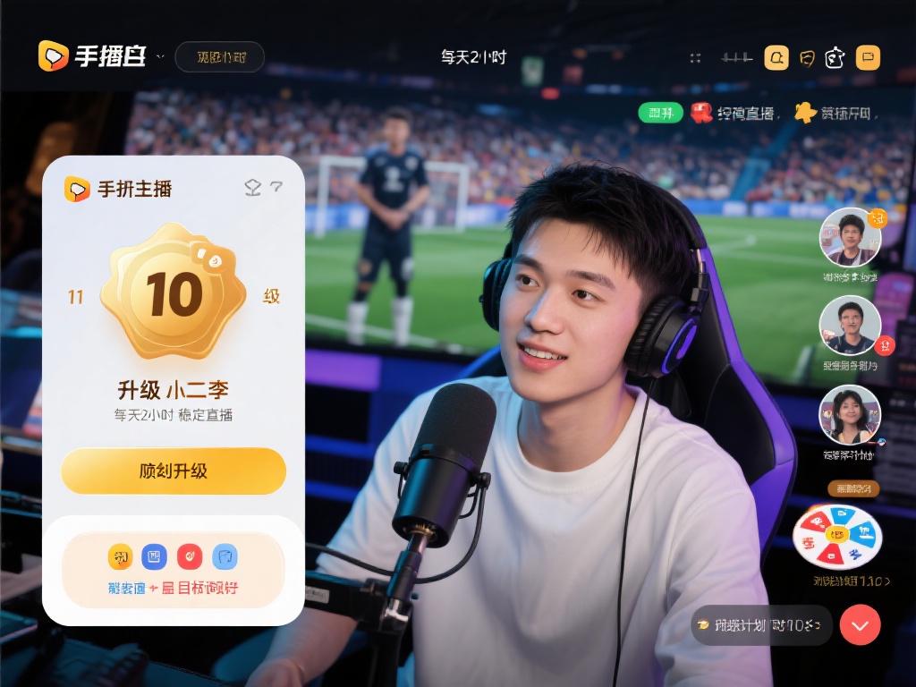 以一位新手主播小李为例，他通过每天2小时的稳定直播