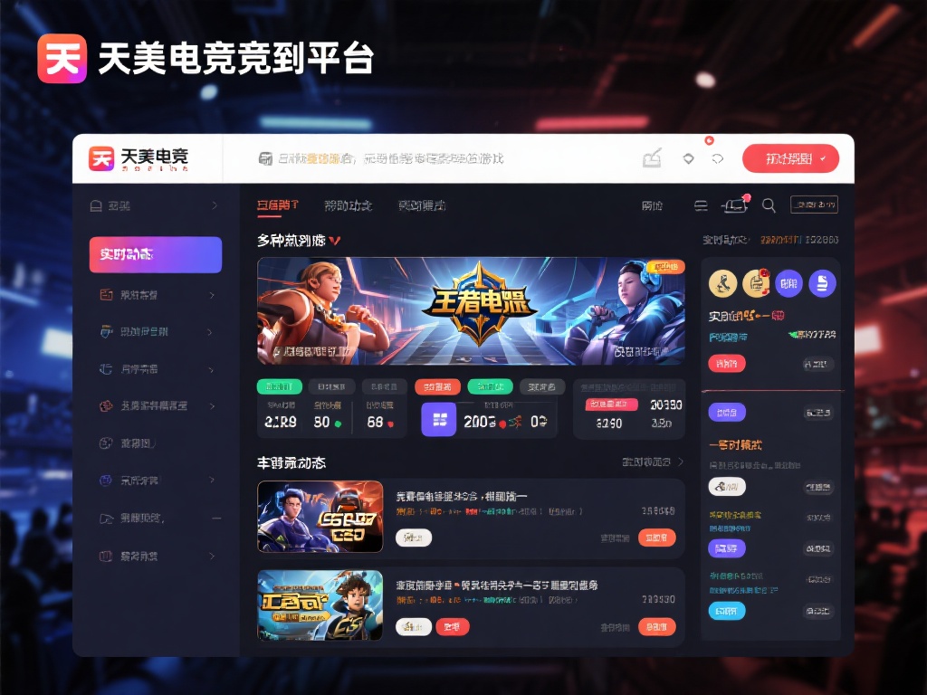 首先，天美电竞竞猜平台覆盖了众多热门电竞游戏，如《