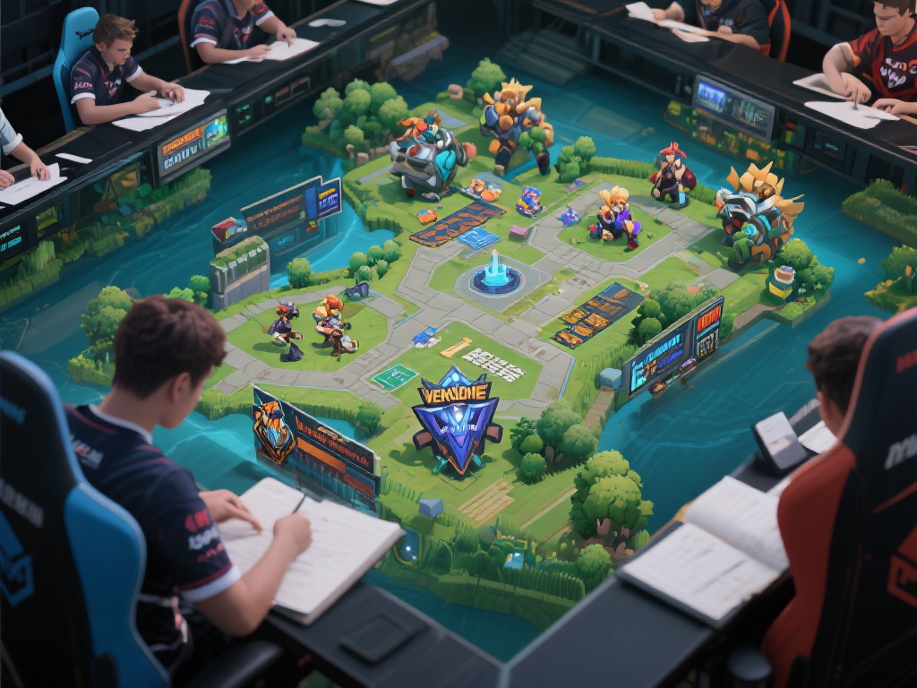 研究地图和版本变化：很多电竞游戏会定期更新版本，不