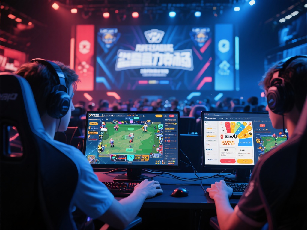 从商业角度看，电脑电竞竞猜无疑是一个潜力巨大的市场