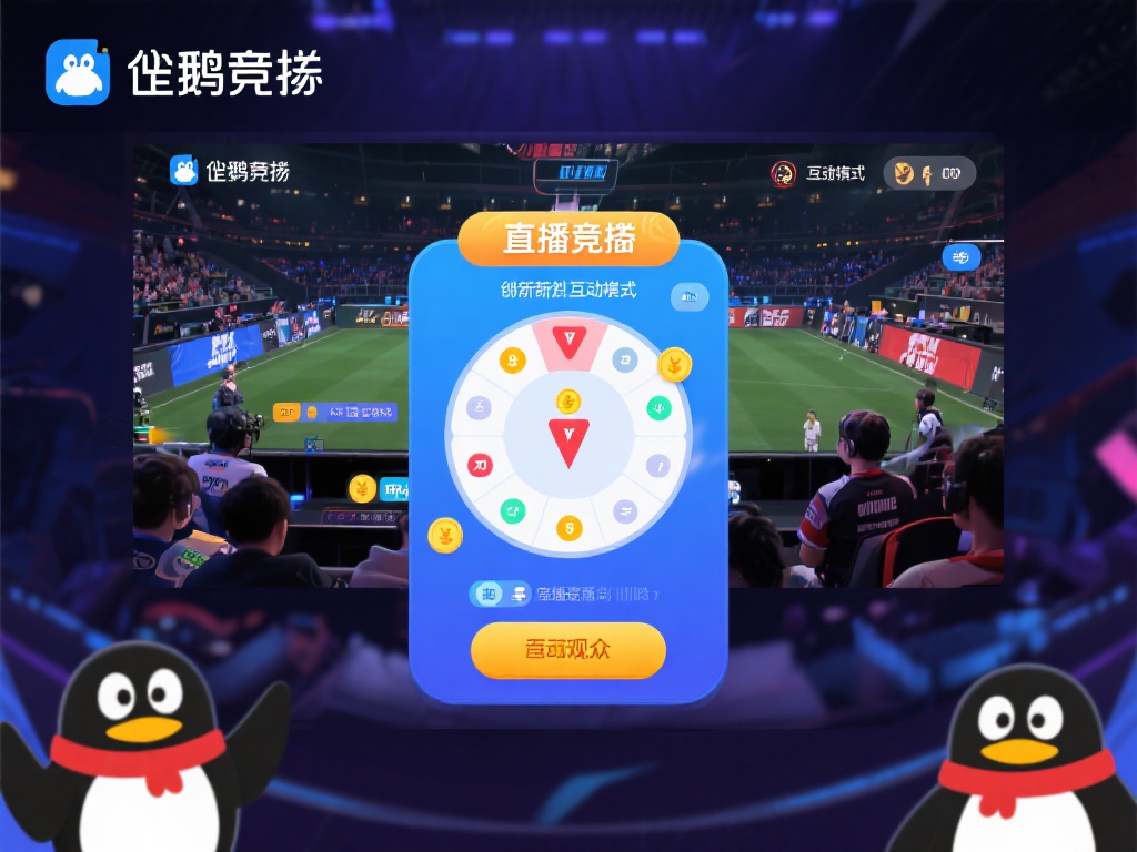 在企鹅电竞平台上，直播竞猜是一种创新的互动模式，允